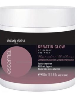 מסכה קרטין גלאו 500 מ”ל KERATIN GLOW יוגין פרמה תוצרת צרפת