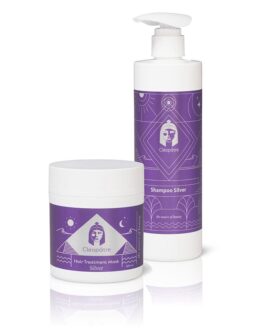ערכת סילבר – שמפו ומסכה לשיער בלונדיני